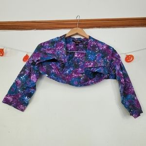 Cool watercolors bolero